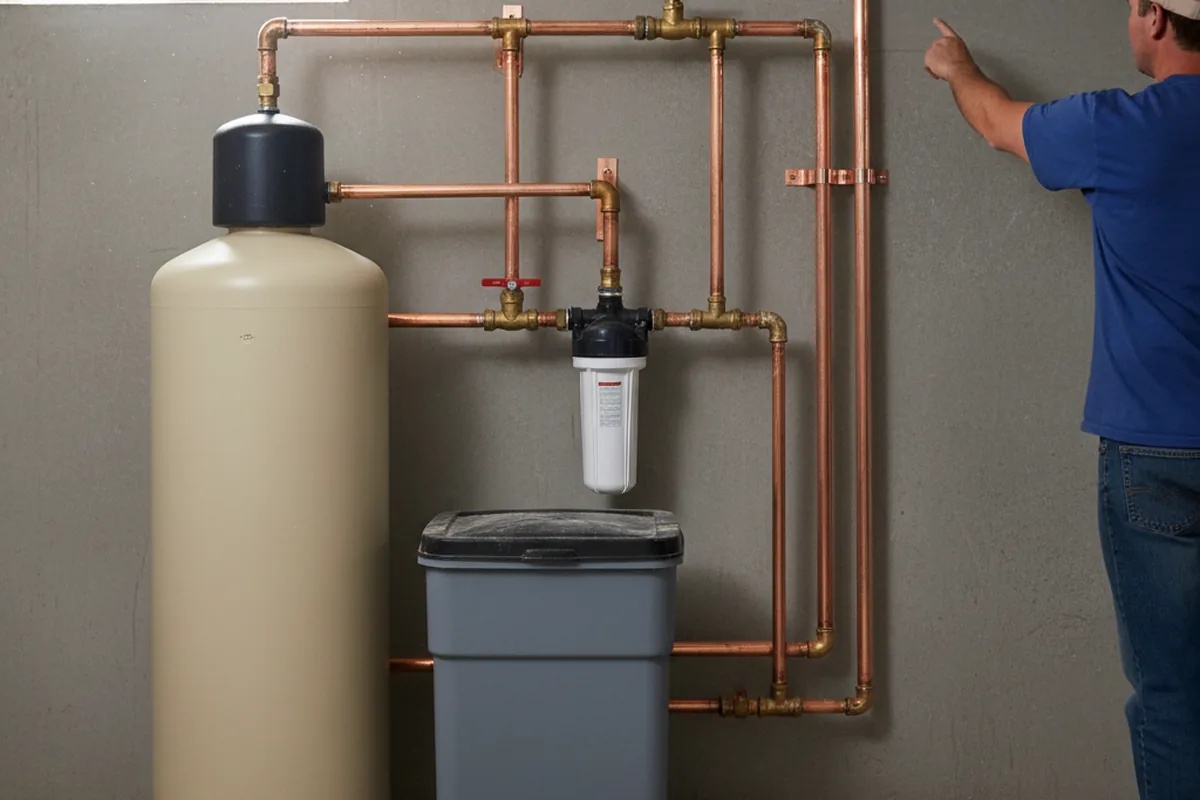 Whole-house water treatment system installed in Everson